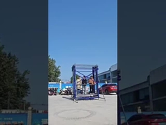 9m 가이드 철도 화물 승강장 야외 산업 화물 승강장