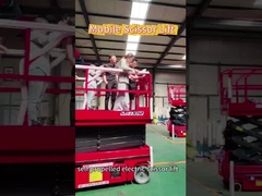 자동차 시저 리프트 6m 8m 10m 12m 320kg 450kg 건설용 항공 작업 플랫폼