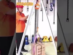 수동 체인 리프트 리프팅 장비 0.5톤 수동 체인 리프트