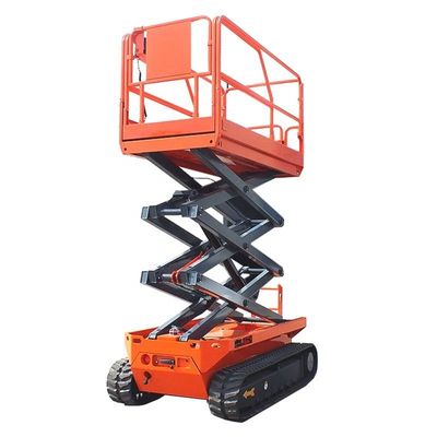 주문 8m 10m 12m 크롤러 시저 리프트 자동 이동식 수압 리프트 online manufacture