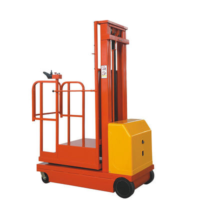 주문 300kg 로드 전기 가동 주문 픽커 리프트 3 미터 남자 위 주문 픽커 online manufacture