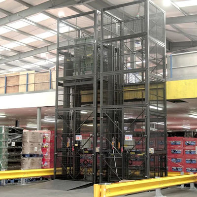 주문 수압 3T 케이지 엘리베이터 5m 3000kgs 창고 화물 엘리베이터 공장 물품 엘리베이터 online manufacture