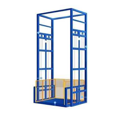 주문 4 포스트 간편 승강기 화물 승강기 수압 수직 화물 승강기 online manufacture