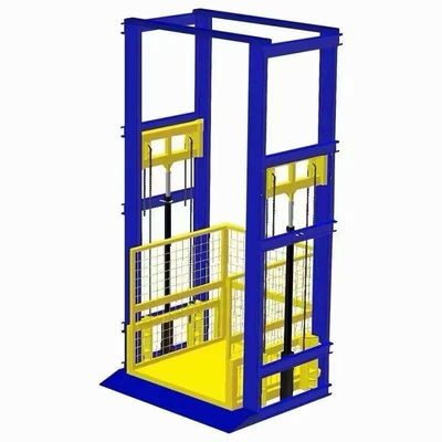 주문 벽에 장착된 산업용 화물 엘리베이터 9m 수압물류 엘리베이터 online manufacture
