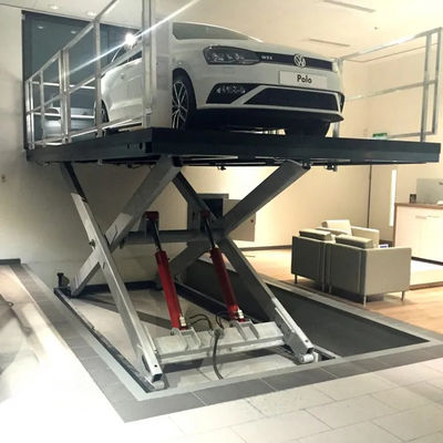 주문 3500kg 자동차 엘리베이터 테이블 3m 고정 자동차 시저 엘리베이터 가락 online manufacture