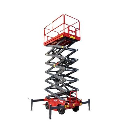 주문 8m 시저 리프트 수압 공기 시저 리프팅 플랫폼 1000KGs online manufacture