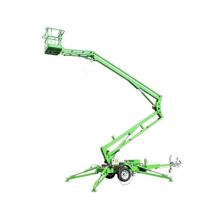 주문 녹색 18m 류어 뒤 Articulating 엘리베이터 전기 당기는 뒤 Articulating 엘리베이터 online manufacture