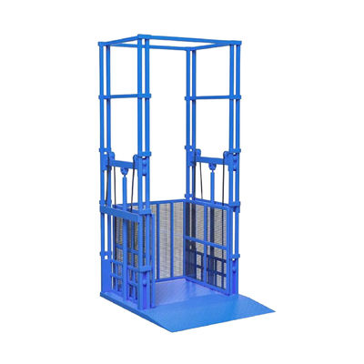 주문 벽에 장착된 산업용 화물 엘리베이터 3000KG 수압 화물 엘리베이터 online manufacture
