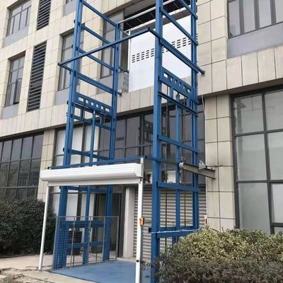 주문 5000KG 야외 화물 엘리베이터 7m 메잔린 엘리베이터 창고 화물 엘리베이터 online manufacture