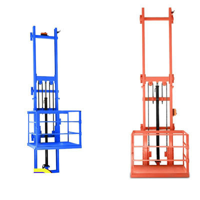 주문 10m 2 포스트 화물 승강장 1톤 수직 화물 승강장 창고 화물 승강장 online manufacture
