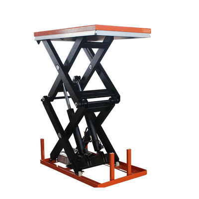 주문 3.5m 1000kg 정지 시저 리프트 테이블 수압 이중 시저 리프트 테이블 online manufacture