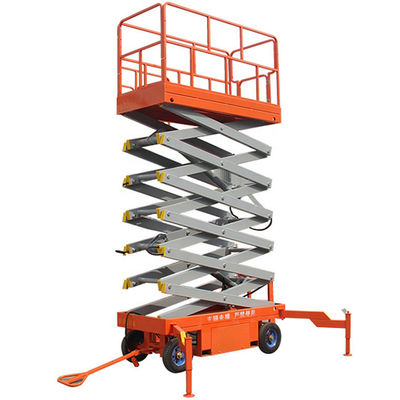 주문 500KG 이동 플랫폼 리프트 9m 시저 리프트 야외 건물 공중 작업 online manufacture
