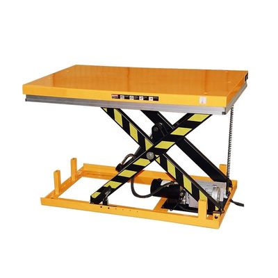 주문 4톤 용량 작은 수압 승강장 고정 시저 승강장 online manufacture