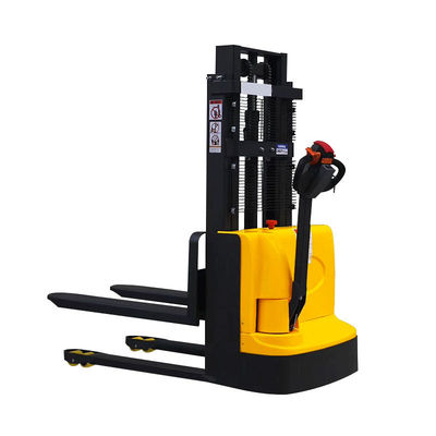 주문 황색 팔레트 스택 1200kg 1500kg 전기 팔레트 스택 online manufacture