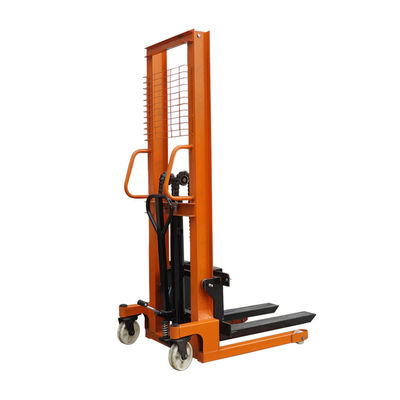 주문 수압 수동 팔레트 스택어 0.5 - 3T 자체 로딩 핸드 스택어 포크리프트 online manufacture