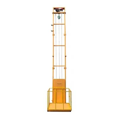 주문 0.5 - 1톤 6m 화물 승강장 사용 된 수압 수직 화물 승강장 online manufacture