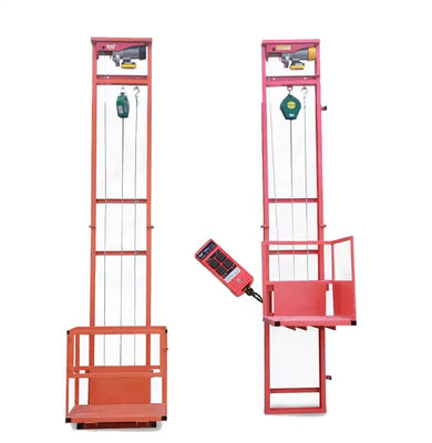 주문 500kg 1000kg 창고 화물 승강기 수직 전기 화물 승강기 online manufacture