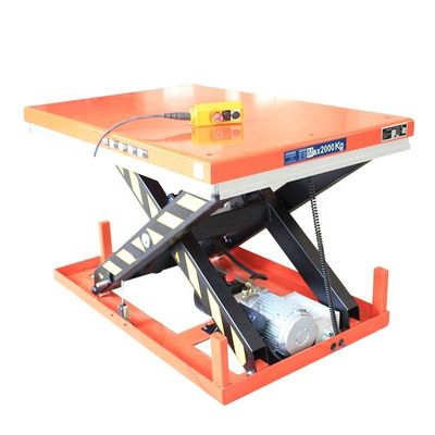 주문 1000~4000kg 수압 승강장 전기 시저 승강장 online manufacture
