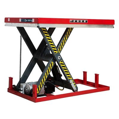 주문 1m 2000kg 정지 리프팅 테이블 전기 시저 리프팅 플랫폼 online manufacture