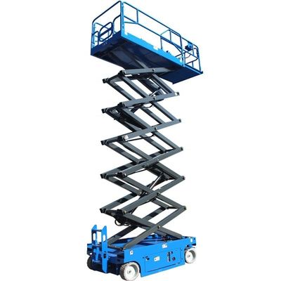 주문 8 - 10m 전기 수압 가시 승강장 4륜 공중 작업 승강장 online manufacture
