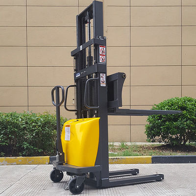 주문 1000kg 2.5m 3m 배터리 가동 팔레트 스택 1톤 전기 포크리프트 스택 online manufacture