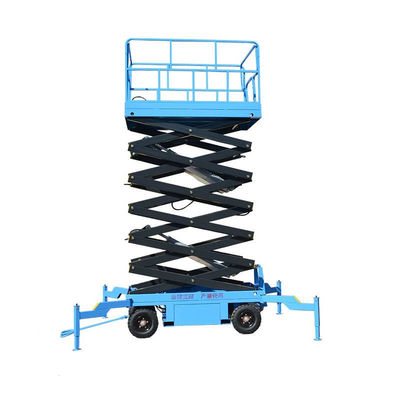 주문 4 - 18m 고소 작업대 전기 유압식 시저 리프트 online manufacture