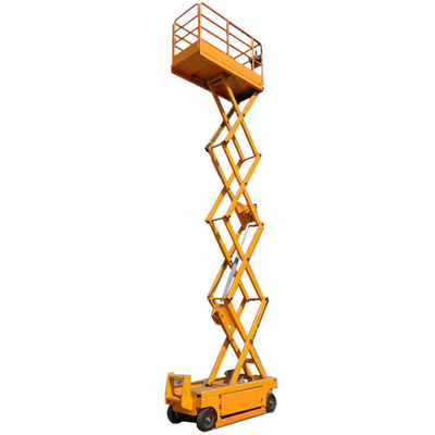 주문 320kg 12m 자가 추진식 시저 리프트 모바일 유압 리프트 플랫폼 online manufacture