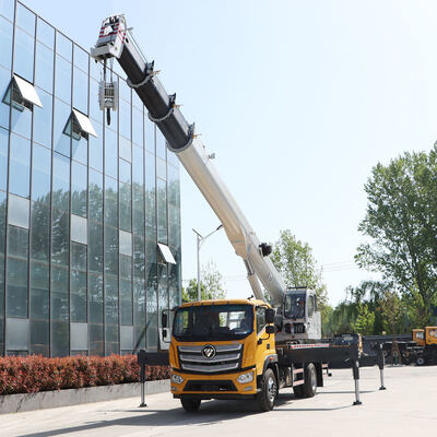 주문 스트레이트 암 트럭 장착 크레인 10m 붐 유압 리프팅 크레인 온라인 제조
