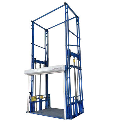 수압 수직 화물 승강기 2000kg 창고 화물 승강기