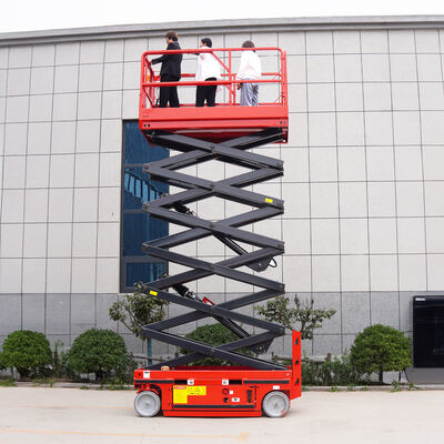 Auto Walking Lift 6m 8m10m 12m 14m Self Propelled Electric Scissor Lift